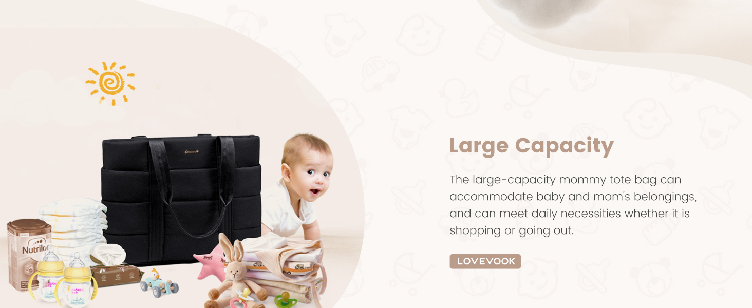diaper tote bag