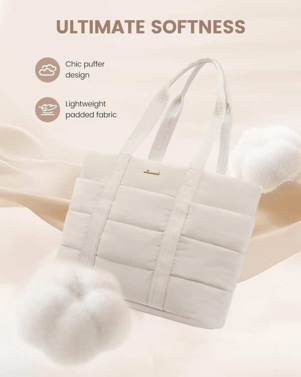 LOVEVOOK Diaper Bag Tote, 15.6inch Large Baby Diaper Bag Waterproof Travel Diaper Tote with Changing Pad - Image 10
