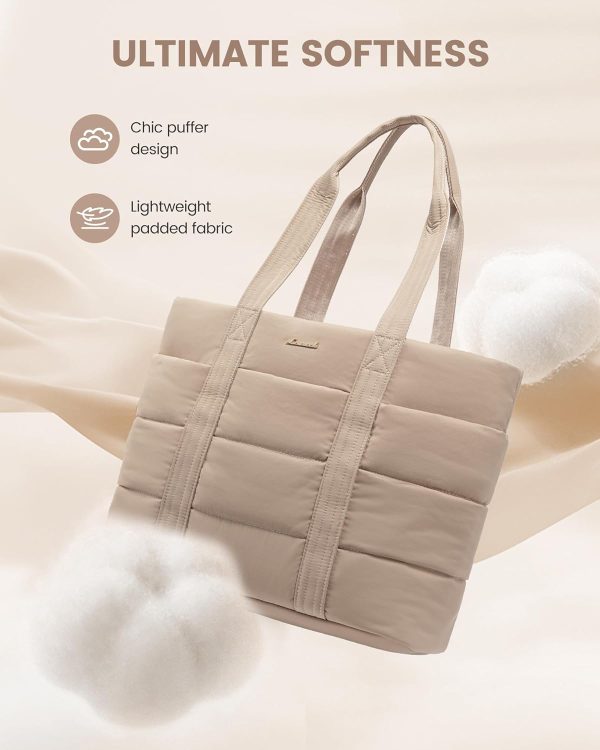 LOVEVOOK Diaper Bag Tote, 15.6inch Large Baby Diaper Bag Waterproof Travel Diaper Tote with Changing Pad - Image 18