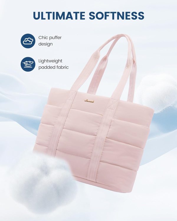 LOVEVOOK Diaper Bag Tote, 15.6inch Large Baby Diaper Bag Waterproof Travel Diaper Tote with Changing Pad - Image 26
